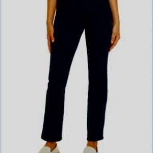 Style Co Straight Leg Dark Wash Denim Jean.